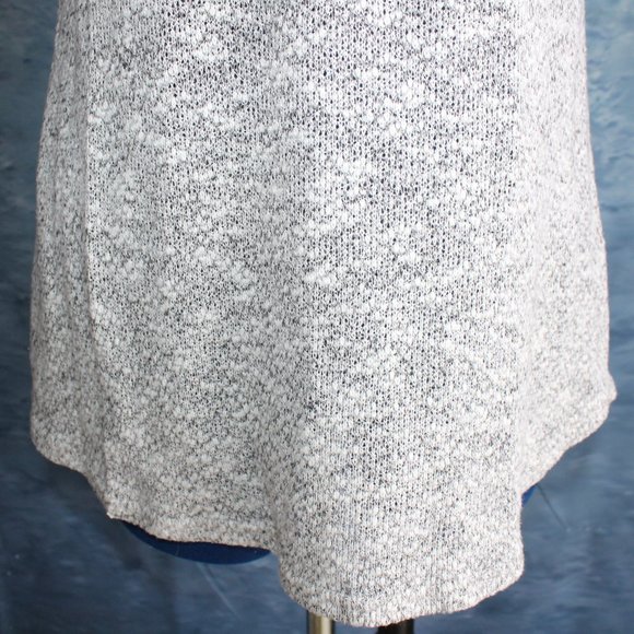 Angels Forever Young Sleeveless Cowl Neck Gray White Top ~S~ - Picture 3 of 10